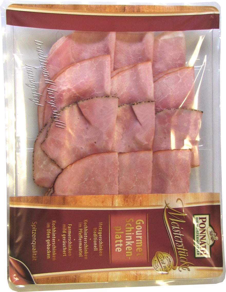 Ponnath Meisterstück Gourmet Schinken Platte