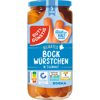 GUT & GÜNSTIG - Bock Würstchen oder Geflügel Bock Würstchen