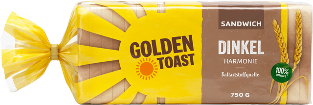 Golden Toast Dinkel Harmonie Sandwich