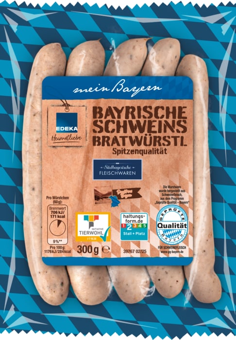 EDEKA Heimatliebe Bayrische Schweinsbratwürstl*