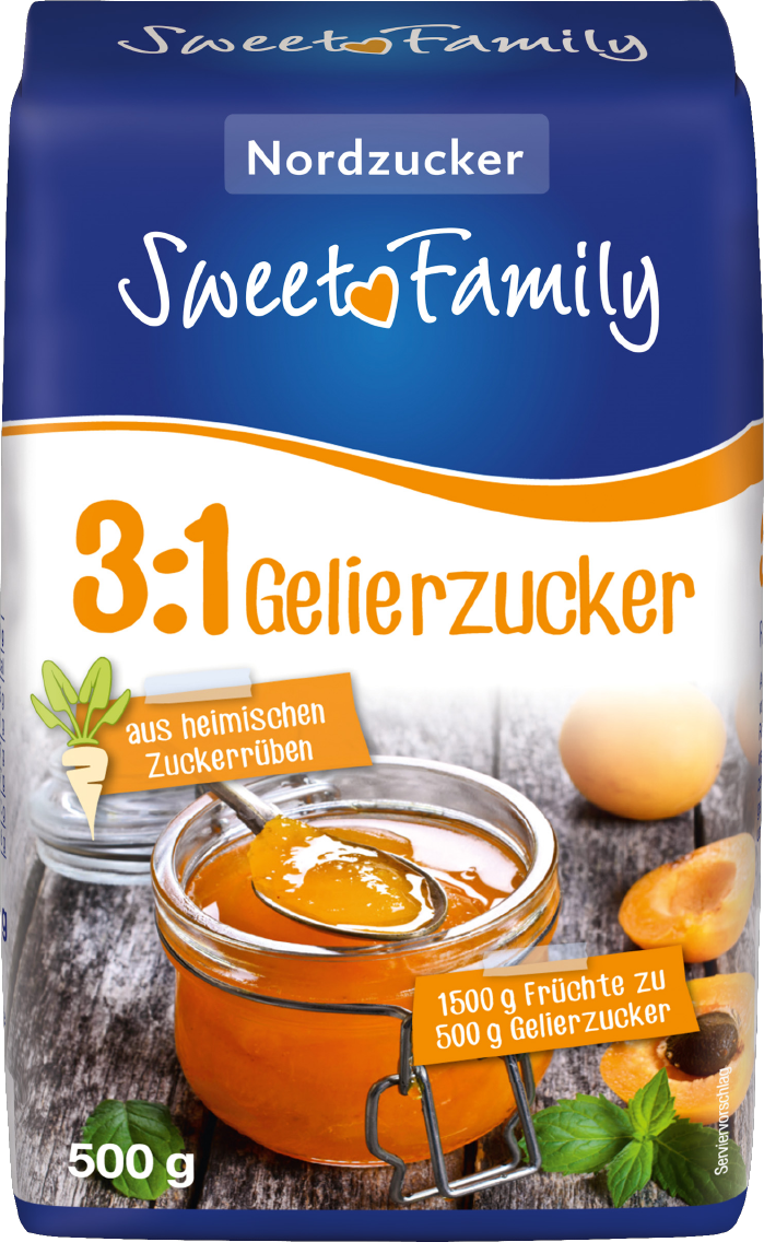 Sweet Family Nordzucker Gelierzucker 3:1