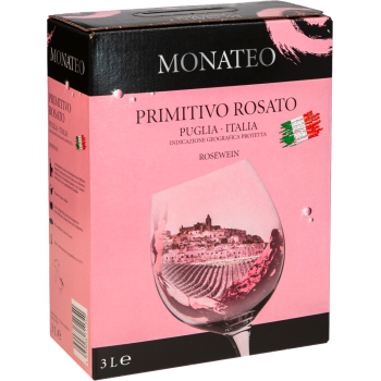 Italien - Monateo Primitivo Rosato