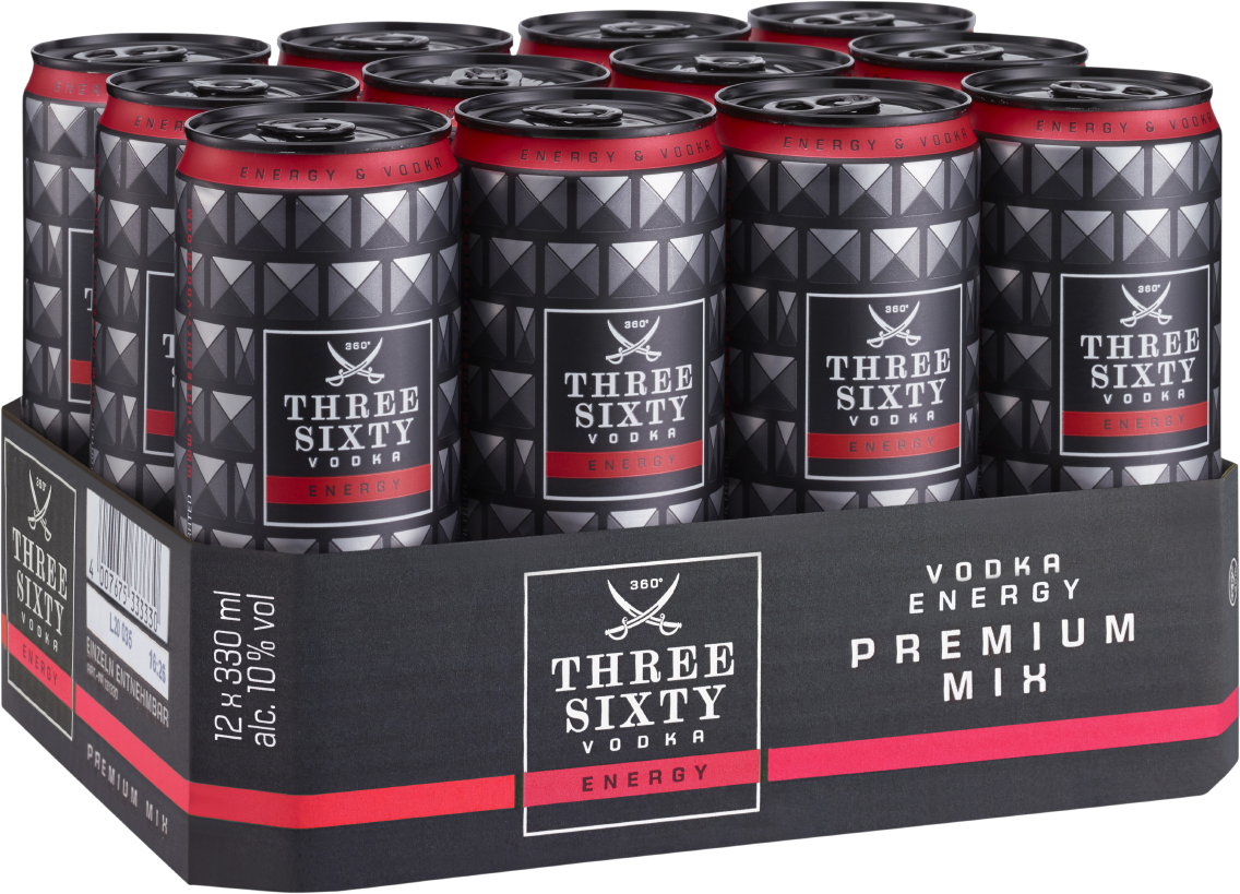 Three Sixty Vodkas Premium Mix