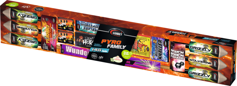Comet Familiensortiment "Pyro Family"