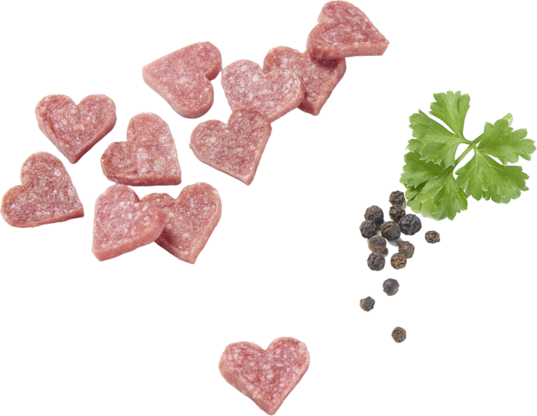 Mini Salami Herzchen