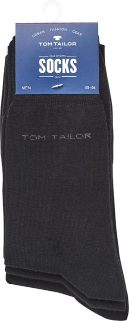 3 ZUM PREIS VON 2! TOM TAILOR Damen/Herren Socken 3er-Pack