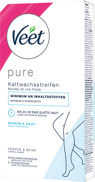 Veet Kaltwachsstreifen Beine