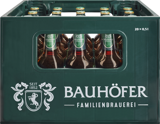 Bauhöfer Pilsener oder Export 