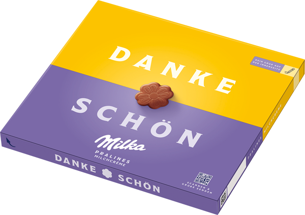 Milka Pralinen oder Hauchzarte Herzen