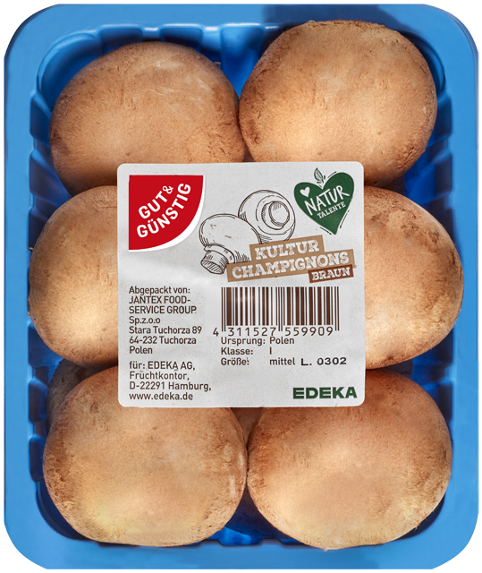 Gut & Günstig Champignons braun
