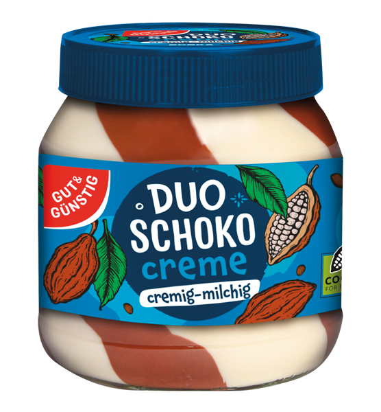 GUT&GÜNSTIG Duo-Schoko-Creme