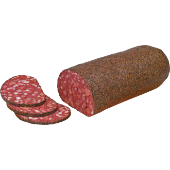 Echt Probsteier - Leberrotwurst im Pfeffermantel oder Hamburger gekochte Mettwurst