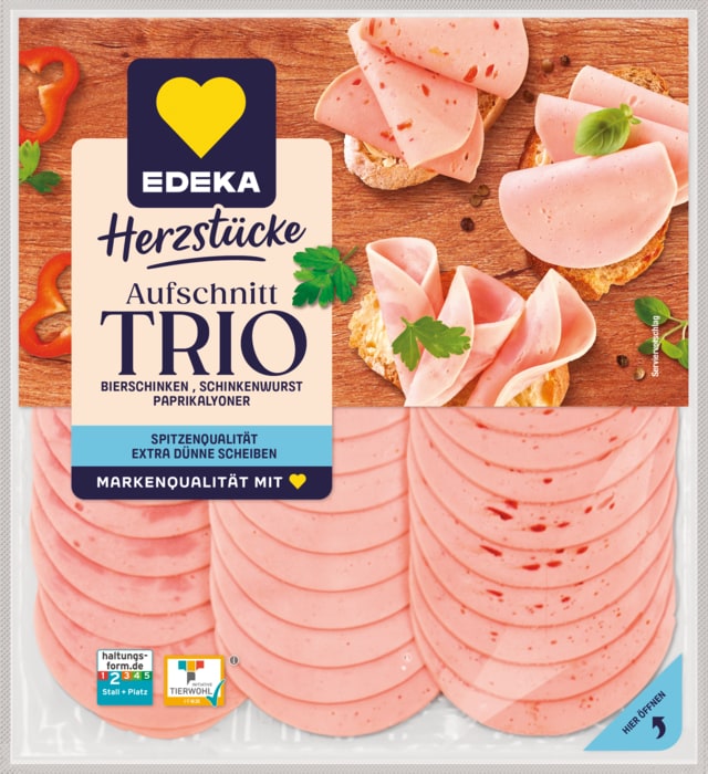 EDEKA Herzstücke Aufschnitt Trio*