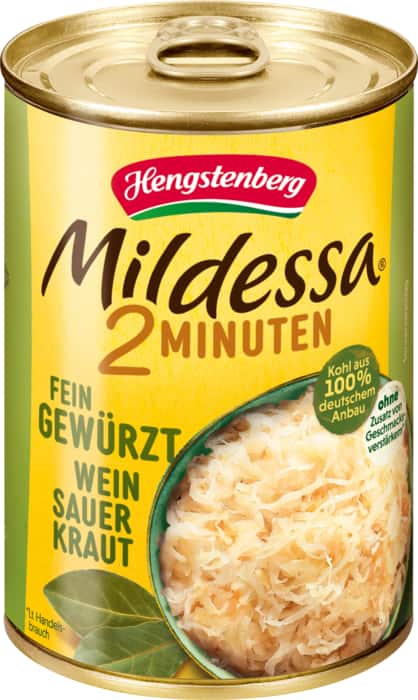 Hengstenberg Mildessa Sauerkraut-Spezialität