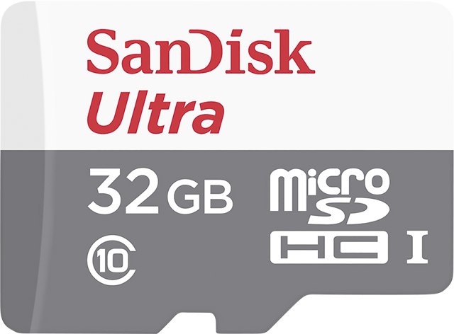 SanDisk Micro-SDHC/XC-Speicherkarte „Class 10“