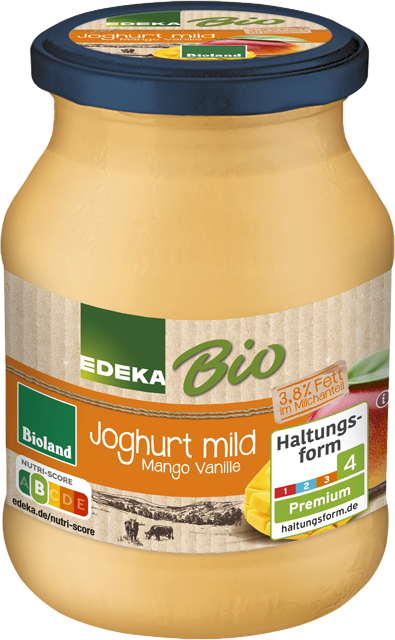 EDEKA Bio Joghurt mild Mango Vanille 