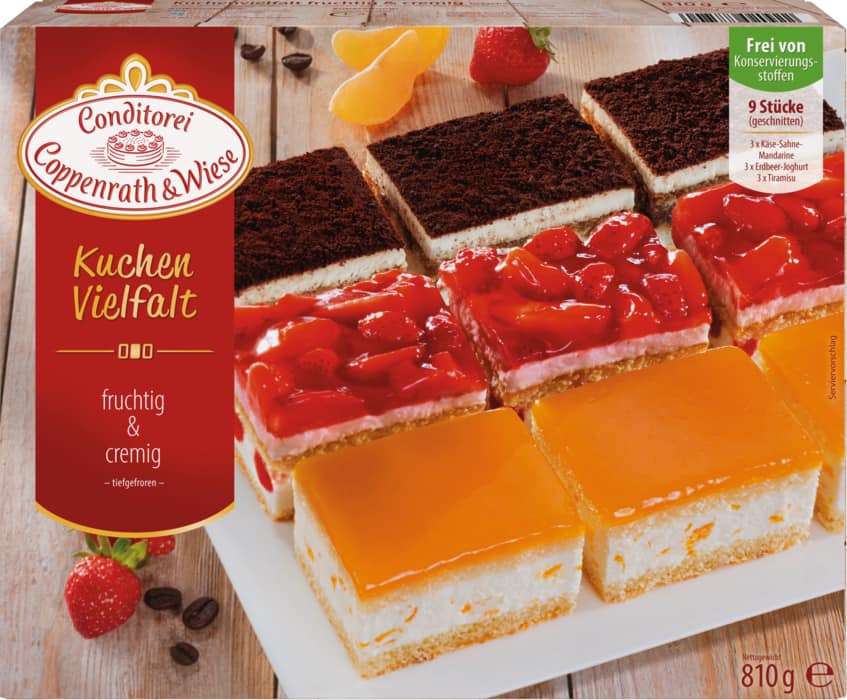 Coppenrath&Wiese Kuchen-Vielfalt fruchtig & cremig oder Blechkuchen