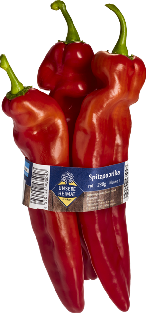 Unsere Heimat – echt & gut Spitzpaprika rot