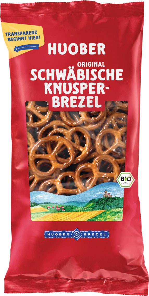Huober Bio Original Schwäbische Knusper-Brezel