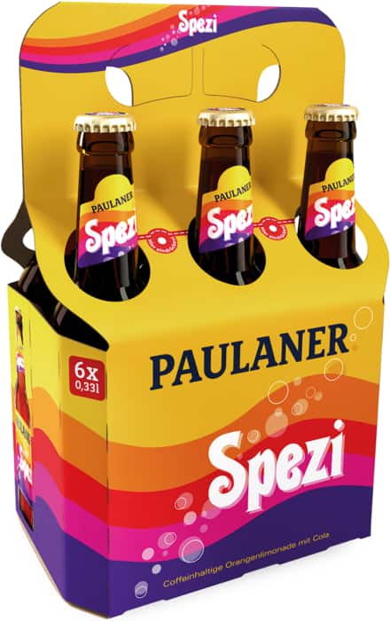 Paulaner Spezi*, auch zero* oder Limo