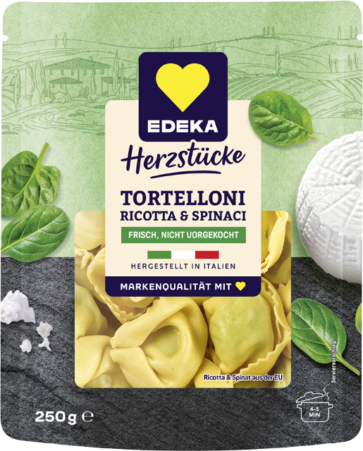 EDEKA Herzstücke Tortelloni Ricotta & Spinaci