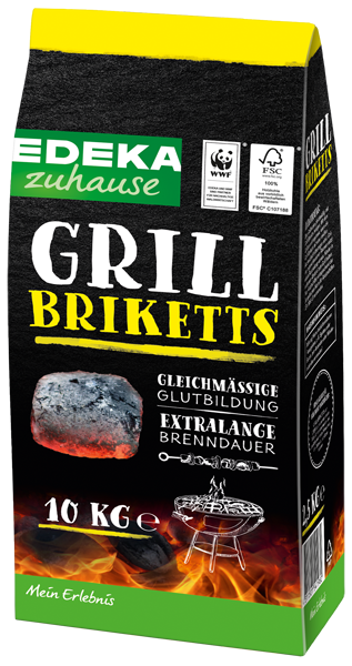 EDEKA zuhause Grillholzkohlebriketts
