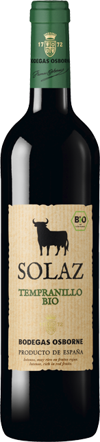 Spanien: Bio Osborne Solaz Tempranillo