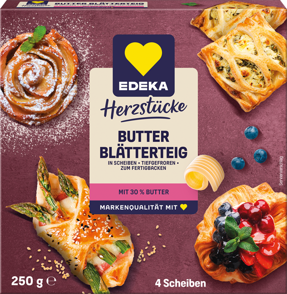 EDEKA Herzstücke Butterblätterteig