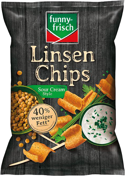 funny-frisch Linsenchips oder Popchips
