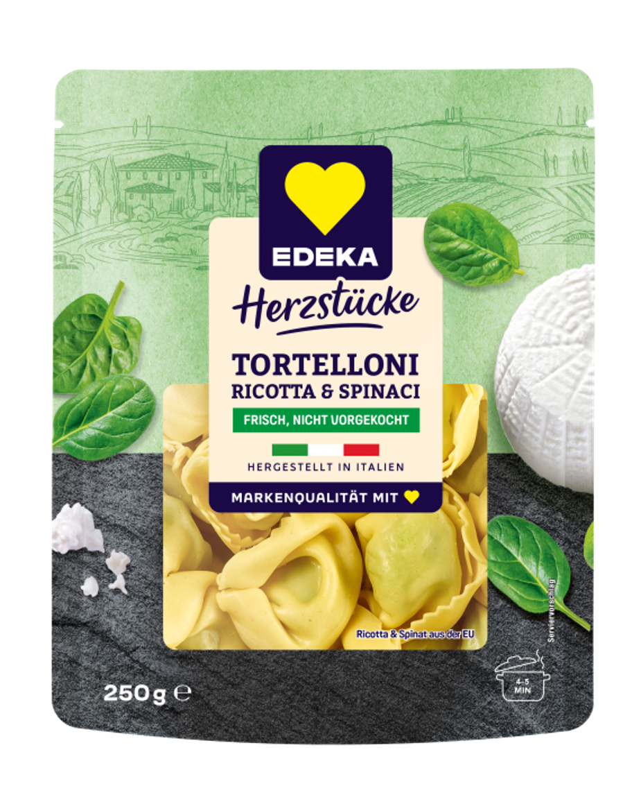 EDEKA Herzstücke Tortelloni oder Ravioli