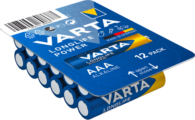 VARTA Alkaline-Batterien „Longlife Power“