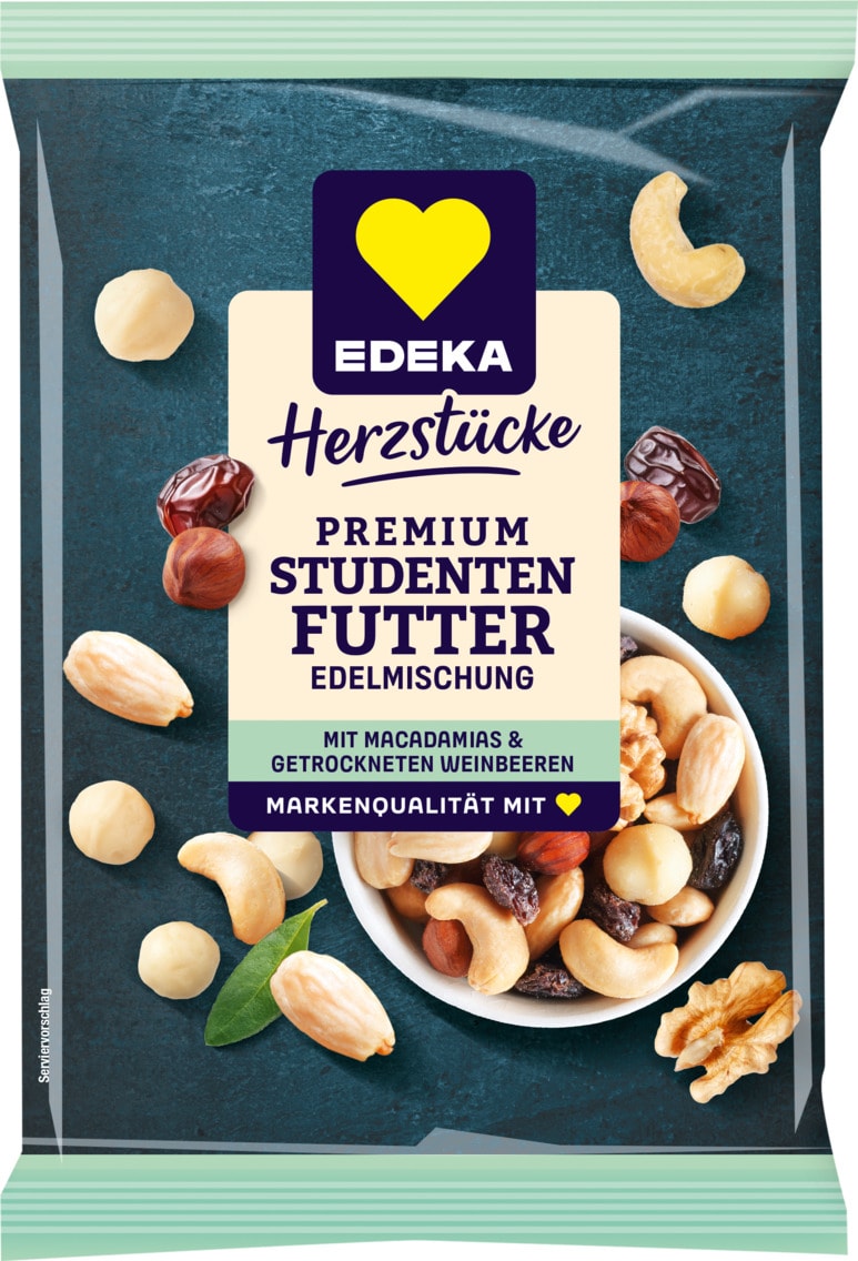 EDEKA Herzstücke Premium Studenten Futter