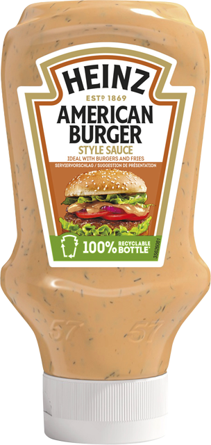 Heinz American Burger oder Pommes Frites Sauce 