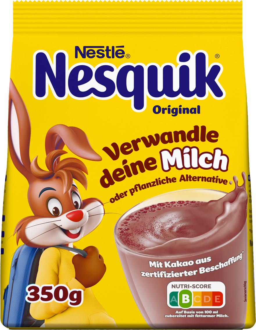 Nesquik oder Milk Mix Frucht