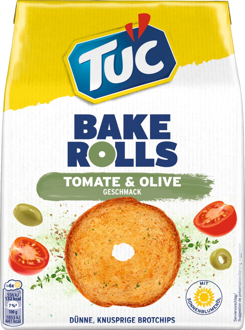 Tuc Bake Rolls oder Minis