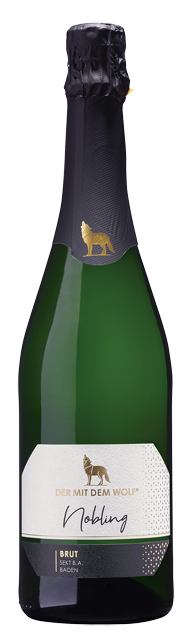 Der mit dem Wolf Nobling Sekt trocken 