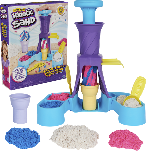 SPIN MASTER Kinetic Sand Softeis-Station