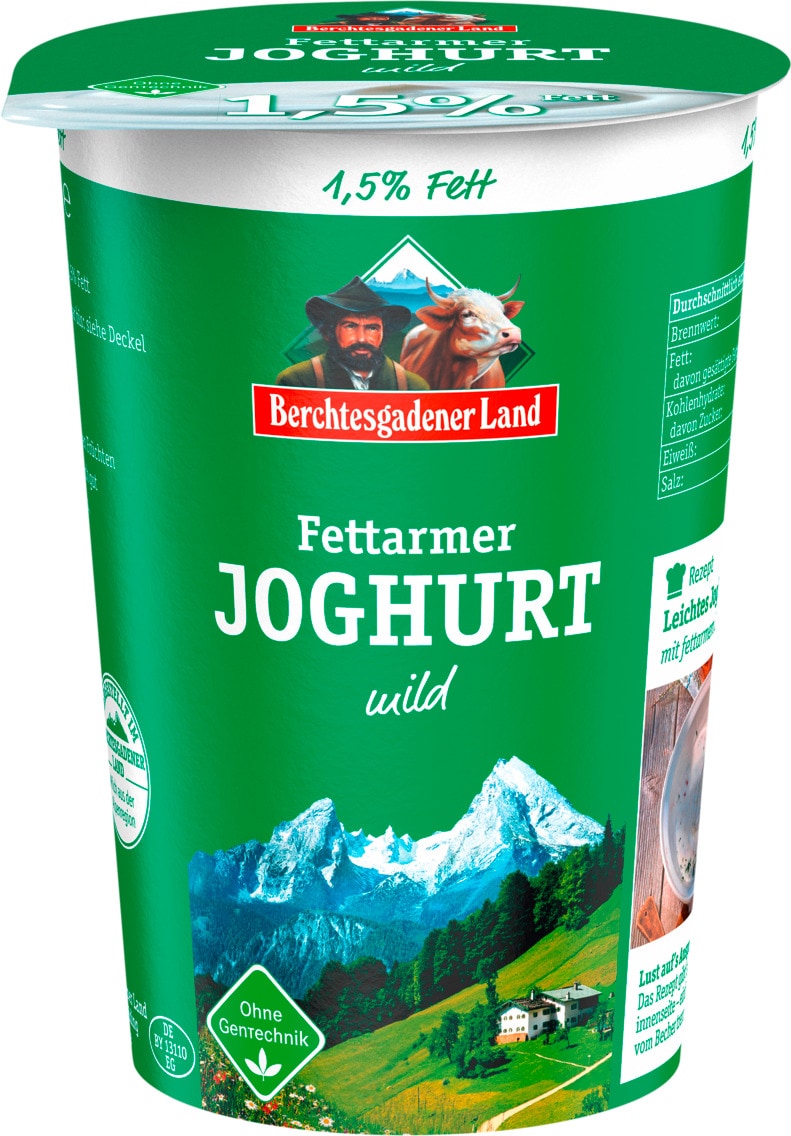 Berchtesgadener Land Naturjoghurt