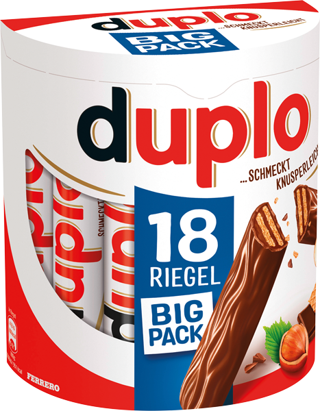 Ferrero Duplo oder Kinderriegel Big-Pack