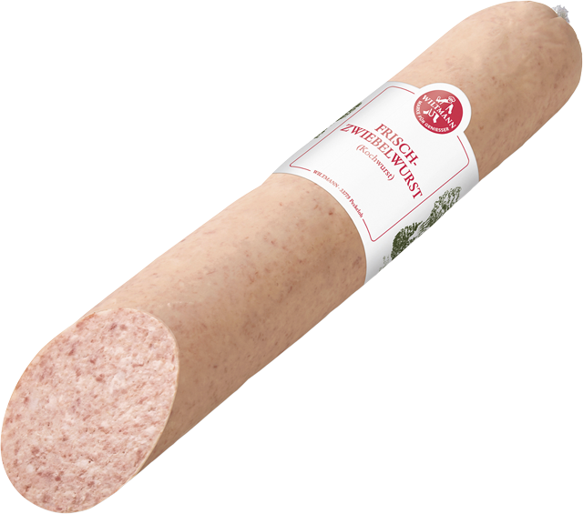 Wiltmann Frischzwiebelwurst gekocht 