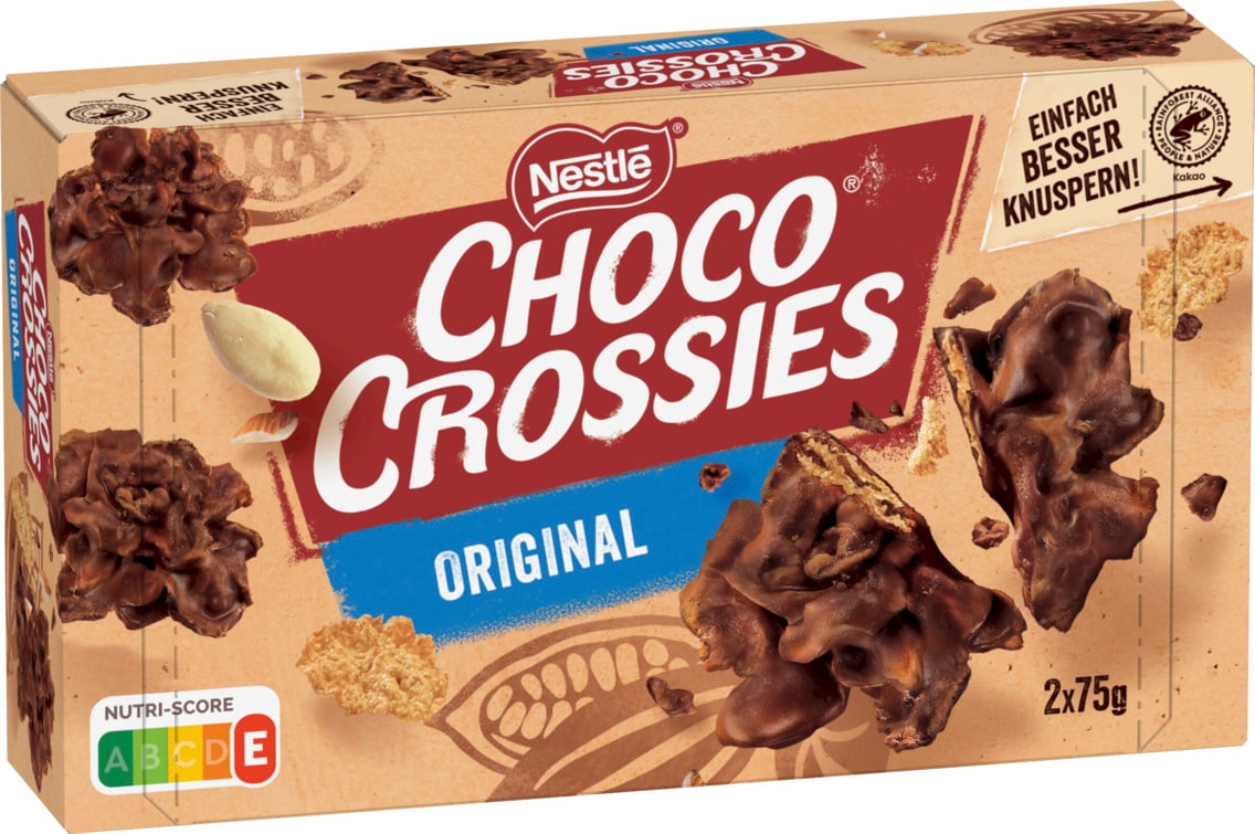 Nestlé Choco Crossies oder Choclait Chips