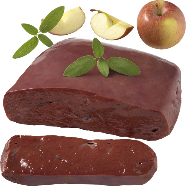 Frische Rinderleber