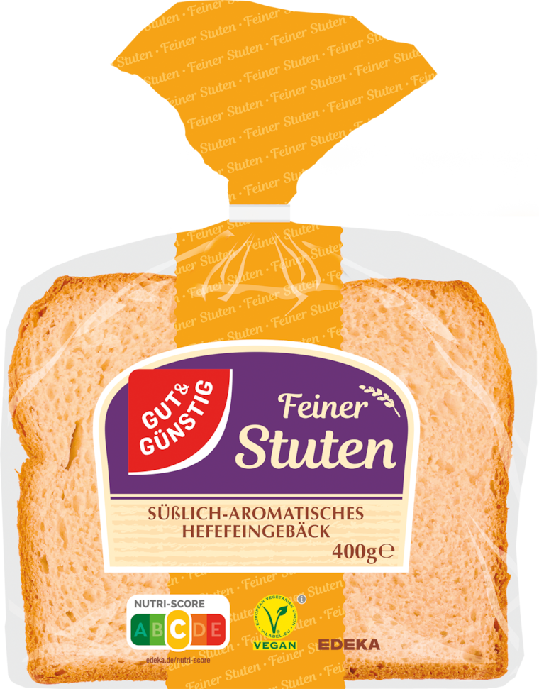 GUT&GÜNSTIG Rosinenstuten oder Feiner Stuten