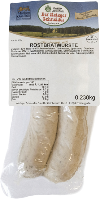 Rostbratwürste 