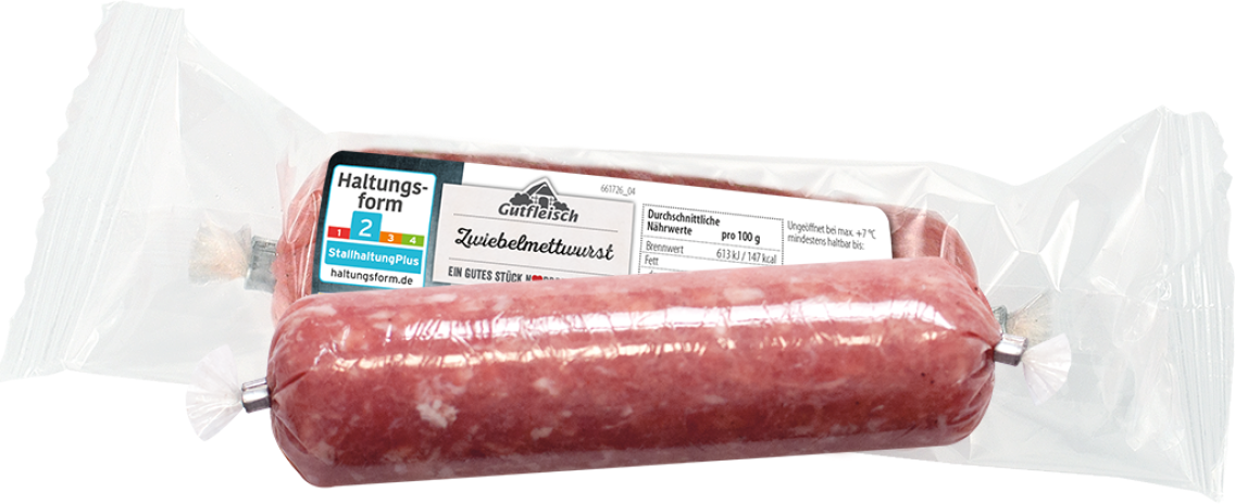 Gutfleisch Zwiebelmettwurst