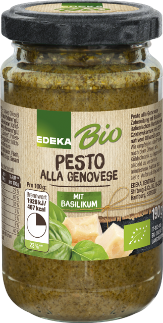 EDEKA Bio Pesto alla Genovese oder  Rosso