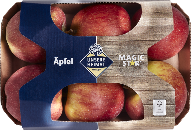 Unsere Heimat – echt & gut Magic Star Äpfel