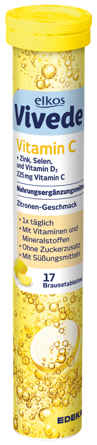 EDEKA elkos VIVEDE Vitamin Brausetabletten**