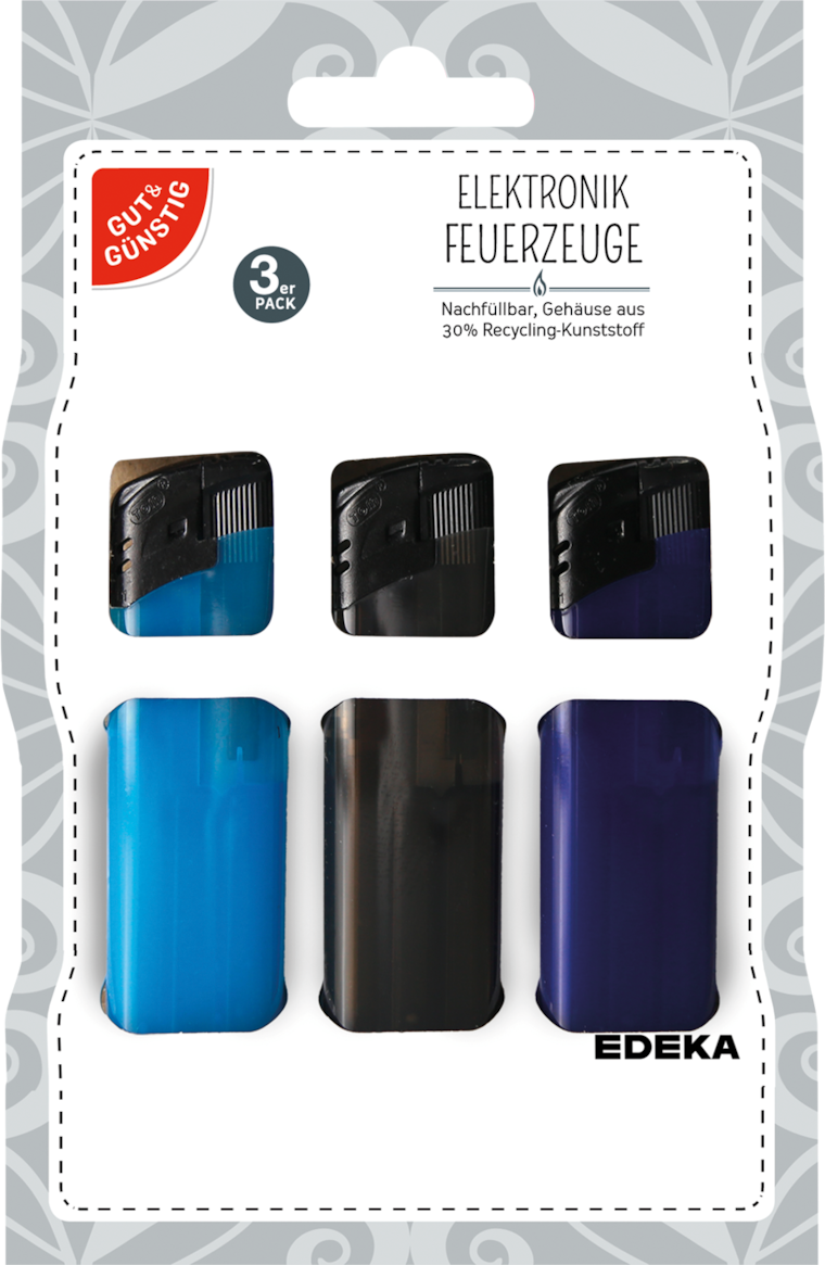 GUT&GÜNSTIG Elektronikfeuerzeuge