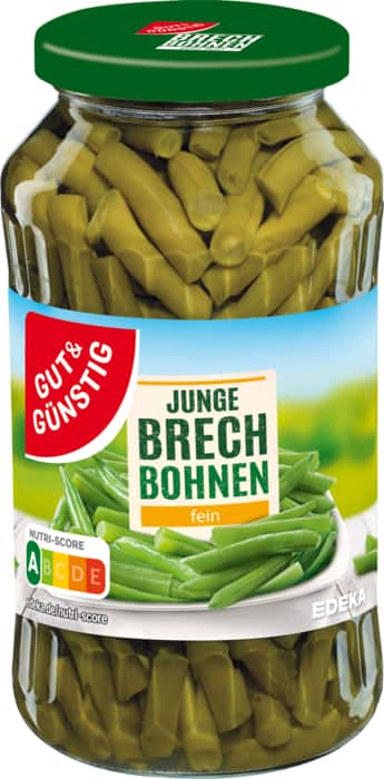Gut&Günstig Junge Brech-Bohnen